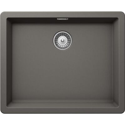 Schock Fregadero de cocina Galaxy N100LU 1 bañera con ganchos subterráneos incluidos, Material®Cristadur, Silverstone, 530 x 430 mm Schock Fregadero de cocina Galaxy N100LU 1 bañera con ganchos subterráneos incluidos, Material®Cristadur, Silverstone, 530 x 430 mm