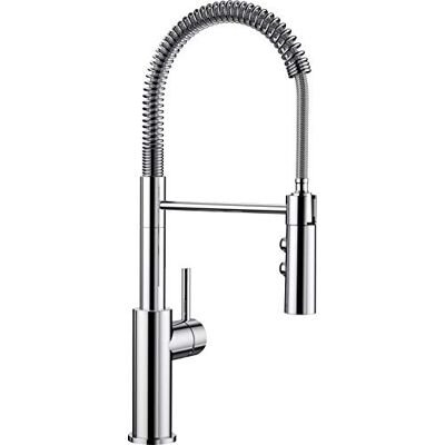 Blanco CATRIS-S Grifo monomando de cocina con cabezal de manguera extraíble, alta presión, 1 pieza, cromo Blanco CATRIS-S Grifo monomando de cocina con cabezal de manguera extraíble, alta presión, 1 pieza, cromo