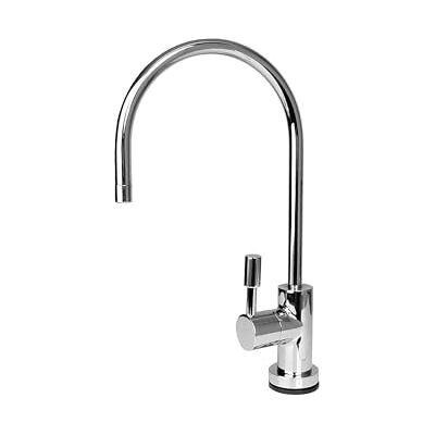 Bbagua Grifo Luxe Top Cromo. 1 vía para aparato de ósmosis inversa. Grifo de agua de ósmosis. Instalación sencilla sin necesidad de piezas adicionales. Estándar. . Bbagua Grifo Luxe Top Cromo. 1 vía para aparato de ósmosis inversa. Grifo de agua de ósmosis. Instalación sencilla sin necesidad de piezas adicionales. Estándar. .