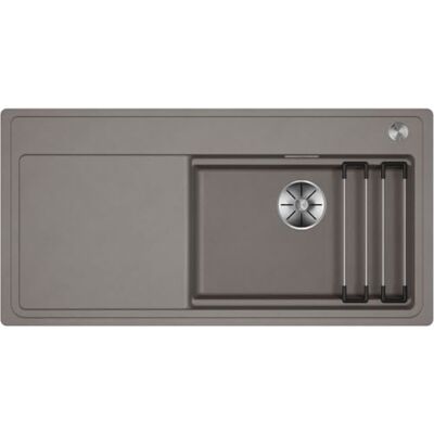 Blanco ETAGON XL 6S-F Fregadero de granito de SILGRANIT tartufo Tipo de montaje: empotrado, para armarios inferiores de 60 cm de ancho, con rieles ETAGON versátiles, 98,8 x 49,8 x 20,2 cm Blanco ETAGON XL 6S-F Fregadero de granito de SILGRANIT tartufo Tipo de montaje: empotrado, para armarios inferiores de 60 cm de ancho, con rieles ETAGON versátiles, 98,8 x 49,8 x 20,2 cm