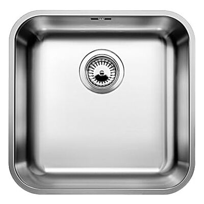 Blanco Fregadero de cocina de acero inoxidable SUPRA 400-U Color : acero inoxidable Blanco Fregadero de cocina de acero inoxidable SUPRA 400-U Color : acero inoxidable