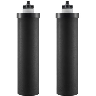 VEVOR Filtros de Agua de Repuesto 2 Piezas Purificador de Agua Compatible con la Mayoría de las Marcas Filtro de Carbón Activado para Sistema de Filtración de Agua por Gravedad Fácil de Reemplazar VEVOR Filtros de Agua de Repuesto 2 Piezas Purificador de Agua Compatible con la Mayoría de las Marcas Filtro de Carbón Activado para Sistema de Filtración de Agua por Gravedad Fácil de Reemplazar