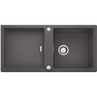Blanco ADON XL 6 S Fregadero de cocina de granito Silgranit PuraDur, 1 pieza, gris roca Blanco ADON XL 6 S Fregadero de cocina de granito Silgranit PuraDur, 1 pieza, gris roca