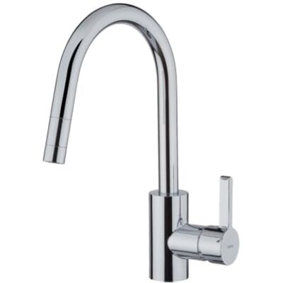 Teka Grifo de Cocina Monomando, Caño Giratorio con Ducha Extraíble de 1 Posición, Cartucho de Discos Cerámicos, Latiguillos Flexibles 3/8”, Aireador Anticalcáreo, Modelo MTP 938 Teka Grifo de Cocina Monomando, Caño Giratorio con Ducha Extraíble de 1 Posición, Cartucho de Discos Cerámicos, Latiguillos Flexibles 3/8”, Aireador Anticalcáreo, Modelo MTP 938