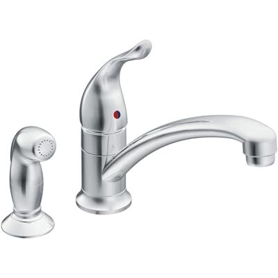 Moen Chateau cromo one-handle bajo Arc grifo de la cocina Moen Chateau cromo one-handle bajo Arc grifo de la cocina