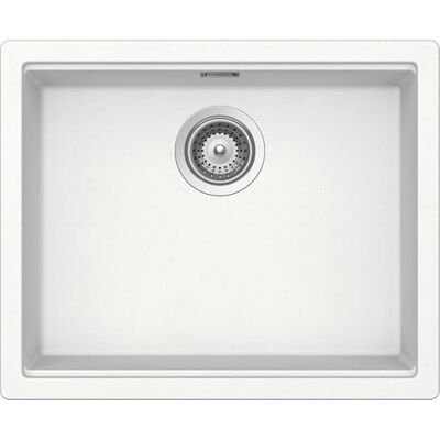 Schock Fregadero de cocina 'LAHTI N100LU blanco absoluto, 538 x 438, interior de la bañera 500 x 400, fregadero de 1 bañera Cristalite, se puede combinar con mezcladores, placas de cocción y hornos Schock Fregadero de cocina 'LAHTI N100LU blanco absoluto, 538 x 438, interior de la bañera 500 x 400, fregadero de 1 bañera Cristalite, se puede combinar con mezcladores, placas de cocción y hornos