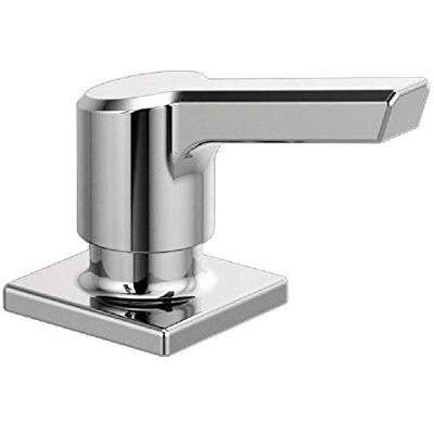 DELTA Faucet Dispensador de jabón, Cromado DELTA Faucet Dispensador de jabón, Cromado