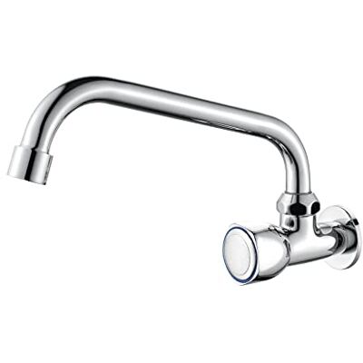 Ibergrif , Ballet, Cocina, Grifo Giratorio de Pared, Cromo, Plata Ibergrif , Ballet, Cocina, Grifo Giratorio de Pared, Cromo, Plata