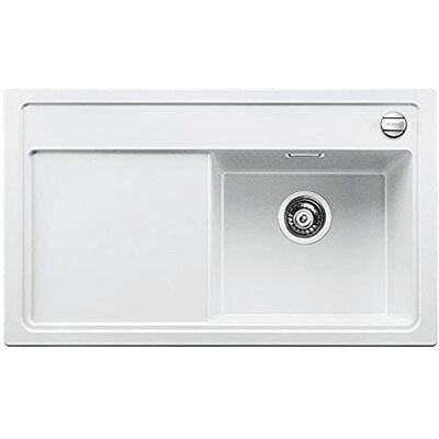 Blanco ZENAR 45 S Fregadero de cocina de granito Silgranit PuraDur incluye tabla de cortar de cristal, fregadero derecho, 1 pieza, color Blanco ZENAR 45 S Fregadero de cocina de granito Silgranit PuraDur incluye tabla de cortar de cristal, fregadero derecho, 1 pieza, color