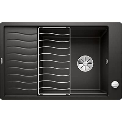 Blanco Elon XL 6 S-F Fregadero de cocina (60 cm), color negro Blanco Elon XL 6 S-F Fregadero de cocina (60 cm), color negro