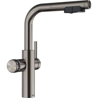 Blanco CHOICE Icona-L Grifo de cocina todo en uno en satén platinuml no incluye unidad de tratamiento de agua CHOICE.ALL Agua fría en silencio, medio, burbujeante y caliente hirviendo [16 x Blanco CHOICE Icona-L Grifo de cocina todo en uno en satén platinuml no incluye unidad de tratamiento de agua CHOICE.ALL Agua fría en silencio, medio, burbujeante y caliente hirviendo [16 x