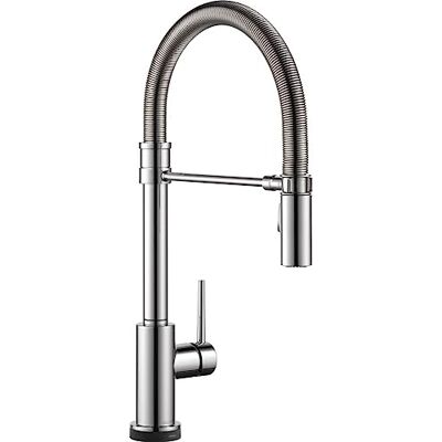 DELTA grifo 9659t-ar-dst Trinsic Pro caño sola manija primavera desplegable grifo de la cocina con touch2o tecnología, Arctic inoxidable, DELTA grifo 9659t-ar-dst Trinsic Pro caño sola manija primavera desplegable grifo de la cocina con touch2o tecnología, Arctic inoxidable,