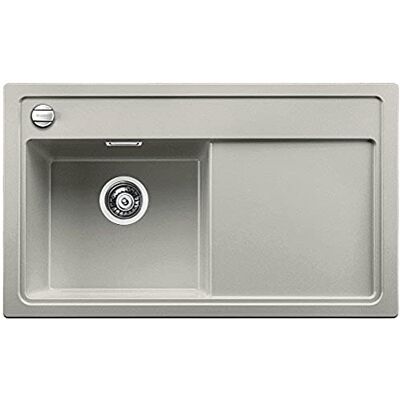 Blanco zenar 45 S, cocina fregadero, SILGRANIT Puradur Incluye Tabla de cortar de madera, platillos Izquierda Blanco zenar 45 S, cocina fregadero, SILGRANIT Puradur Incluye Tabla de cortar de madera, platillos Izquierda