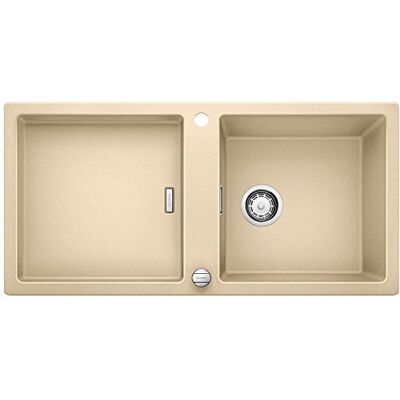 Blanco ADON XL 6 S Fregadero de cocina de granito Silgranit PuraDur, 1 pieza, champán, Blanco ADON XL 6 S Fregadero de cocina de granito Silgranit PuraDur, 1 pieza, champán,