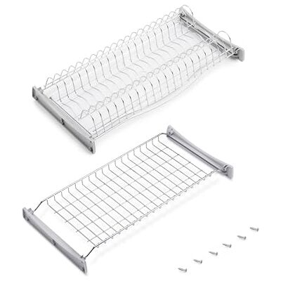 EMUCA Escurreplatos para módulos Altos Suprastar, Escurridor de Platos y Vasos para Muebles de Cocina, Anchura Interior módulo 560-570 mm, Acero, Cromado EMUCA Escurreplatos para módulos Altos Suprastar, Escurridor de Platos y Vasos para Muebles de Cocina, Anchura Interior módulo 560-570 mm, Acero, Cromado