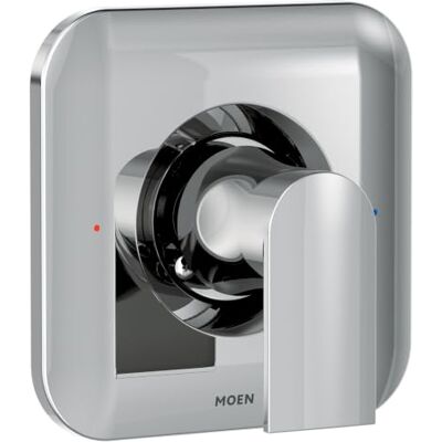 Moen , solo embellecedor de válvula Posi, cromado Compatible con Posi-Temp, control de equilibrio de presión, diseño moderno, la válvula se vende por separado, acabado cromado Moen , solo embellecedor de válvula Posi, cromado Compatible con Posi-Temp, control de equilibrio de presión, diseño moderno, la válvula se vende por separado, acabado cromado