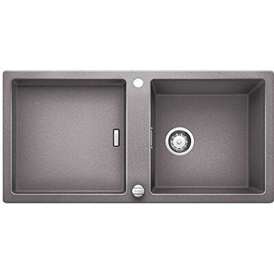 Blanco Fregadero de cocina ADON XL 6 S, de granito Silgranit PuraDur, 1 pieza, alumetallic, Blanco Fregadero de cocina ADON XL 6 S, de granito Silgranit PuraDur, 1 pieza, alumetallic,