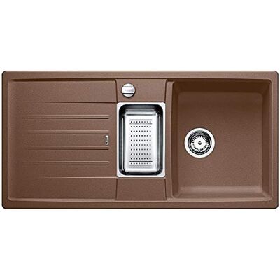 Blanco Lexa 6 S – Fregadero para cocina, SILGRANIT Puradur, Nuez Moscada Blanco Lexa 6 S – Fregadero para cocina, SILGRANIT Puradur, Nuez Moscada