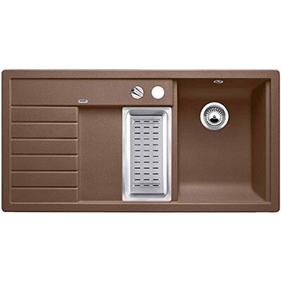 Blanco Tri de Sona 6 S, cocina fregadero, granito fregadero de Silgranit Puradur Platillos Derecho, Nuez Moscada Blanco Tri de Sona 6 S, cocina fregadero, granito fregadero de Silgranit Puradur Platillos Derecho, Nuez Moscada