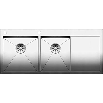 Blanco Zerox 8 S-IF Fregadero empotrado de acero inoxidable para la cocina principal a la izquierda, acero inoxidable, 80 cm Unterschrank Blanco Zerox 8 S-IF Fregadero empotrado de acero inoxidable para la cocina principal a la izquierda, acero inoxidable, 80 cm Unterschrank
