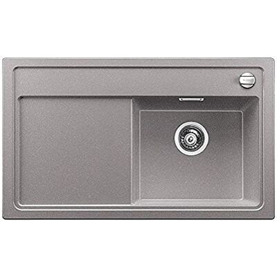 Blanco Zenar 45 S-Fregadero de Cocina, Color Gris Plateado, Aluminio metálico, 45 cm Unterschrank Becken rechts Blanco Zenar 45 S-Fregadero de Cocina, Color Gris Plateado, Aluminio metálico, 45 cm Unterschrank Becken rechts