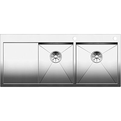Blanco Fregadero empotrable Zerox 8 S-IF para lavabo principal de cocina derecho, acero inoxidable, 80 cm Unterschrank Blanco Fregadero empotrable Zerox 8 S-IF para lavabo principal de cocina derecho, acero inoxidable, 80 cm Unterschrank