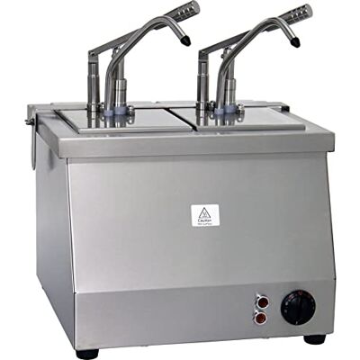 SARO - BM-0214 - 2x1/4 - 2x1/6 - Bain-marie SARO - BM-0214 - 2x1/4 - 2x1/6 - Bain-marie