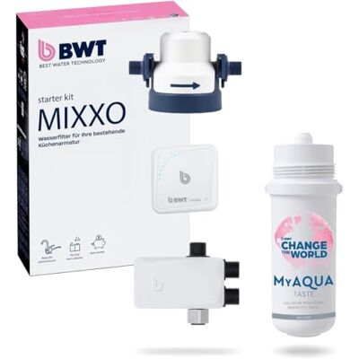 BWT MIXXO TASTE Filtro Agua Bajo Fregadero Agua Filtrada o No Filtrada con Sensor Táctil Cartucho Filtrante Incluido BWT MIXXO TASTE Filtro Agua Bajo Fregadero Agua Filtrada o No Filtrada con Sensor Táctil Cartucho Filtrante Incluido