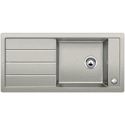 Blanco Mevit XL 6 S, cocina fregadero, granito fregadero de Silgranit Puradur, 1 pieza, color gris perla, Blanco Mevit XL 6 S, cocina fregadero, granito fregadero de Silgranit Puradur, 1 pieza, color gris perla,