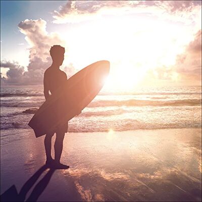 Wall Art II Surfin 'Glass giclée (50 x 50 cm Wall Art II Surfin 'Glass giclée (50 x 50 cm