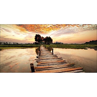ART Mural Giclée, Madera de ingeniería, carbón, 100 x 50 cm ART Mural Giclée, Madera de ingeniería, carbón, 100 x 50 cm