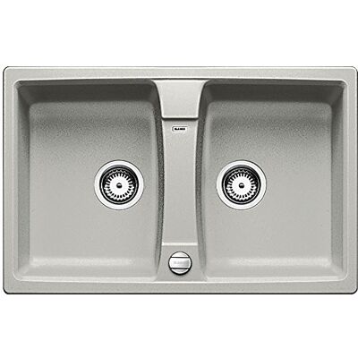 Blanco Fregadero de cocina LEXA, gris perla, 80 cm Unterschrank Blanco Fregadero de cocina LEXA, gris perla, 80 cm Unterschrank