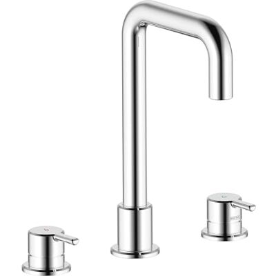 Bristan Altum Grifo mezclador para lavabo con 3 orificios y función de ahorro de agua, acabado cromado Bristan Altum Grifo mezclador para lavabo con 3 orificios y función de ahorro de agua, acabado cromado