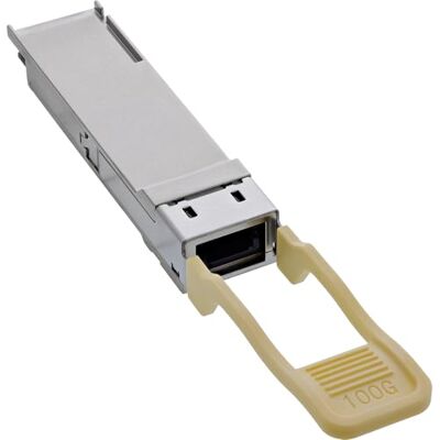 InLine QSFP28 SR4 Módulo 100GBASE-SR4, transceptor de 100 GB/s, MPO-12, multimodo OM3 OM4 hasta 100 m, DDM, 850 NM VCSEL, 32336E InLine QSFP28 SR4 Módulo 100GBASE-SR4, transceptor de 100 GB/s, MPO-12, multimodo OM3 OM4 hasta 100 m, DDM, 850 NM VCSEL, 32336E