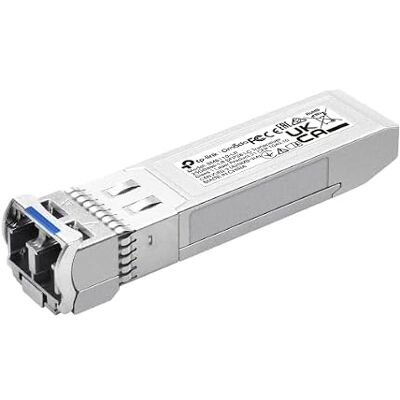 TP-Link Transceptor SFP+ de 10G/25G, modo único de 1310 nm, rango de 10 km, módulo SFP28 TP-Link Transceptor SFP+ de 10G/25G, modo único de 1310 nm, rango de 10 km, módulo SFP28