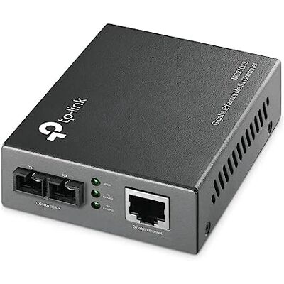 TP-Link MC210CS Convertidor de Medios Gigabit, Fibra hasta 15 km y RJ45 Diseño Fiable y Compacto. Fácil de Configurar. Alta Compatibilidad. Rendimiento Estable. TP-Link MC210CS Convertidor de Medios Gigabit, Fibra hasta 15 km y RJ45 Diseño Fiable y Compacto. Fácil de Configurar. Alta Compatibilidad. Rendimiento Estable.