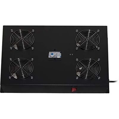 LINK Accessori LKVENT614 Accesorio de Bastidor Cooling Fan Accesorio de Rack (Cooling Fan, Negro, Metal, 4 Ventilador(es), Corriente alterna, 220 V) LINK Accessori LKVENT614 Accesorio de Bastidor Cooling Fan Accesorio de Rack (Cooling Fan, Negro, Metal, 4 Ventilador(es), Corriente alterna, 220 V)