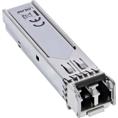 InLine SFP 32335C Módulo de Fibra óptica (1,25 GB/s, multimodo 850 NM, SX LC, hasta 500 m, supervisión DDM, conexión en Caliente, Compatible con Dispositivos MSA) InLine SFP 32335C Módulo de Fibra óptica (1,25 GB/s, multimodo 850 NM, SX LC, hasta 500 m, supervisión DDM, conexión en Caliente, Compatible con Dispositivos MSA)