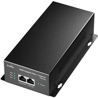 Cudy POE350 Adaptador PoE Ethernet Gigabit - Negro Cudy POE350 Adaptador PoE Ethernet Gigabit - Negro