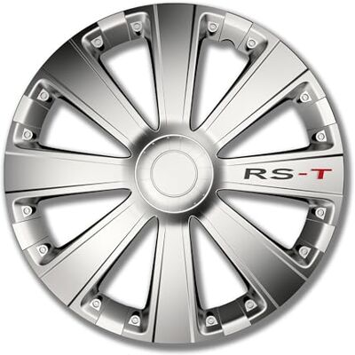 Petex RS-T RB53411 Tapacubos (4 Unidades) Double-Lacquered ABS Plastic in Box Petex RS-T RB53411 Tapacubos (4 Unidades) Double-Lacquered ABS Plastic in Box