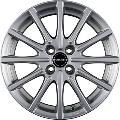 Borbet 7 x 17 et 45 Círculo del perno 4 x 108 Hub centrado 72,5 70745108472.5bs, plateado brillante Borbet 7 x 17 et 45 Círculo del perno 4 x 108 Hub centrado 72,5 70745108472.5bs, plateado brillante