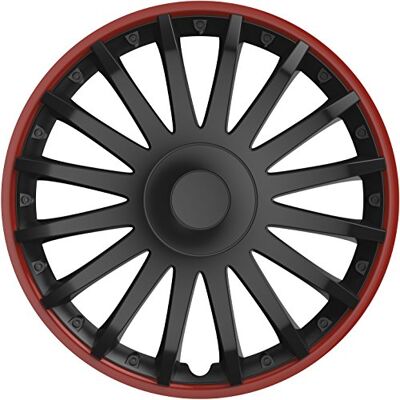 IWH Tapacubos Monte Carlo, Negro/Rojo Pulgadas, 16, Set of 4 IWH Tapacubos Monte Carlo, Negro/Rojo Pulgadas, 16, Set of 4