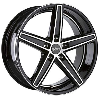 Oxigin 18 Cóncava 7,50 x 19 Offset 35 perno patrón 5,00 x 112.00 centro Bore 66.60 oxachtzehn7519h335bfphd, Negro Full polaco Oxigin 18 Cóncava 7,50 x 19 Offset 35 perno patrón 5,00 x 112.00 centro Bore 66.60 oxachtzehn7519h335bfphd, Negro Full polaco