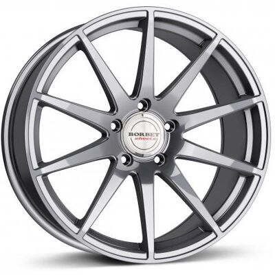 Borbet GT X 10 X 20 et 26 Círculo del perno 5 x 112 Hub centrado 66,5 GT X 102026112566.5tg, Titan brillante Borbet GT X 10 X 20 et 26 Círculo del perno 5 x 112 Hub centrado 66,5 GT X 102026112566.5tg, Titan brillante