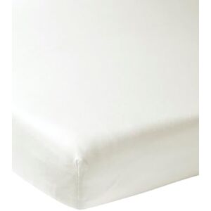 Sábana ajustable Meyco para cuna - Blanco Jersey Sábana ajustable Meyco para cuna - Blanco Jersey