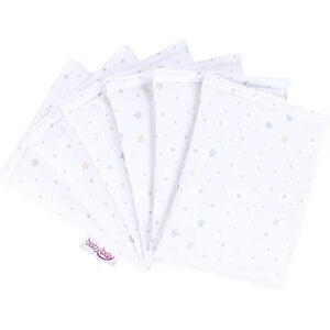 babybay Babynest Ultrafresh Piqué Suitable for Model Original, White Starsmix Sand/Azure, 280 g, Unisex babybay Babynest Ultrafresh Piqué Suitable for Model Original, White Starsmix Sand/Azure, 280 g, Unisex