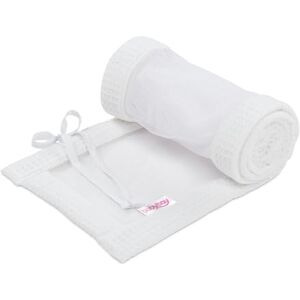 babybay Protector de cuna de malla para cuna compatible con modelo original, color blanco babybay Protector de cuna de malla para cuna compatible con modelo original, color blanco