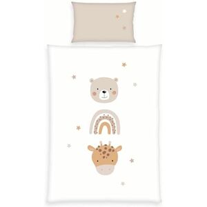 Herding Klaus GmbH Little Friends Juego de Funda nórdica de 100 x 135 cm con Cremallera Lisa, 100% algodón, con Cierre de sobre, Funda nórdica de 100 x 135 cm Aprox Herding Klaus GmbH Little Friends Juego de Funda nórdica de 100 x 135 cm con Cremallera Lisa, 100% algodón, con Cierre de sobre, Funda nórdica de 100 x 135 cm Aprox
