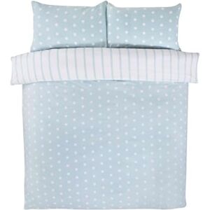 Rapport - Spots And Stripes - Azul - King - Juego de funda de duvet Rapport - Spots And Stripes - Azul - King - Juego de funda de duvet