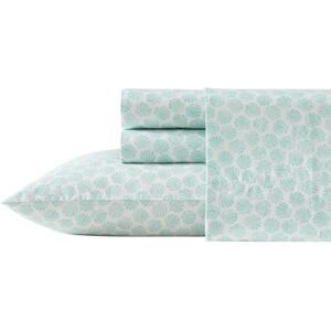 Laura Ashley Sábanas tamaño Queen, Juego de Ropa de Cama de percal de algodón, Ligeras y Transpirables, decoración del hogar (Conchas de argate Azul, Queen) Laura Ashley Sábanas tamaño Queen, Juego de Ropa de Cama de percal de algodón, Ligeras y Transpirables, decoración del hogar (Conchas de argate Azul, Queen)